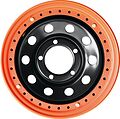 Off-Road-Wheels Toyota Land Cruiser 100/105 + бедлок оранжевый 8x16 5x150 ET -3 Dia 113 черный Off-Road-Wheels Toyota Land Cruiser 100/105 + бедлок оранжевый 8x16 5x150 ET -3 Dia 113 черный