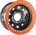 Off-Road-Wheels Toyota Land Cruiser 100/105 + бедлок оранжевый 8x16 5x150 ET -3 Dia 113 черный Off-Road-Wheels Toyota Land Cruiser 100/105 + бедлок оранжевый 8x16 5x150 ET -3 Dia 113 черный