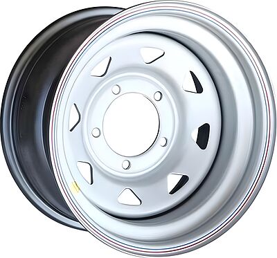 Off-Road-Wheels УАЗ 8x16 5x139.7 ET -19 Dia 110 серебристый