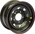 Off-Road-Wheels УАЗ треугольник мелкий 8x17 5x139.7 Dia 110 черный