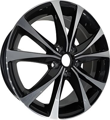 Original F0082 6.5x17 5x114.3 ET 50 Dia 66.1 Алмаз черный