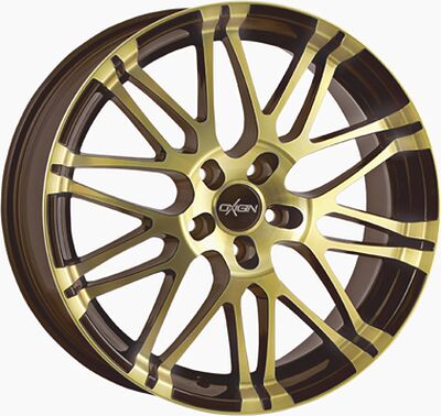 Oxigin 14 Oxrock 8.5x19 5x112 ET 35 Dia 72.6 brown gold polish matt