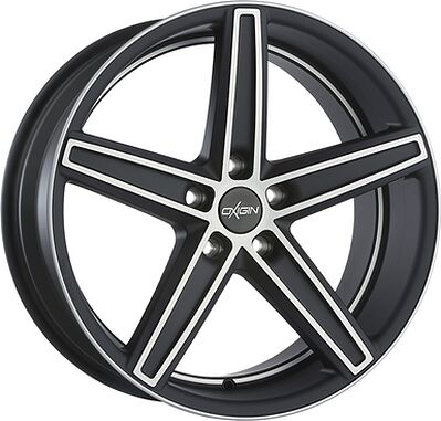 Oxigin 18 Concave 8.5x18 5x120 ET 35 Dia 72.6 black full polish matt
