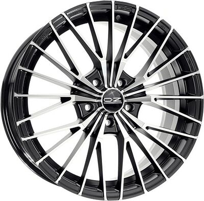 OZ Racing Ego 8x18 5x112 ET 48 Dia 75 Matt Black + Diamond Cut