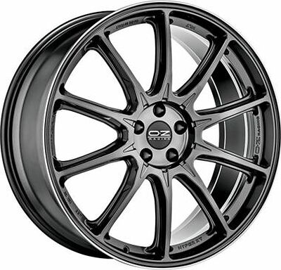 OZ Racing Hyper XT HLT 9x20 5x112 ET 39 Dia 66.56 Star Graphite Diamond Lip