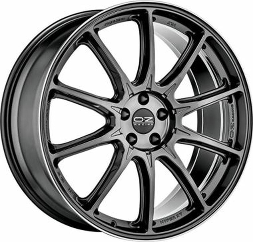 OZ Racing Hyper XT HLT 9x20 5x112 ET 52 Dia 66.56 Star Graphite Diamond Lip