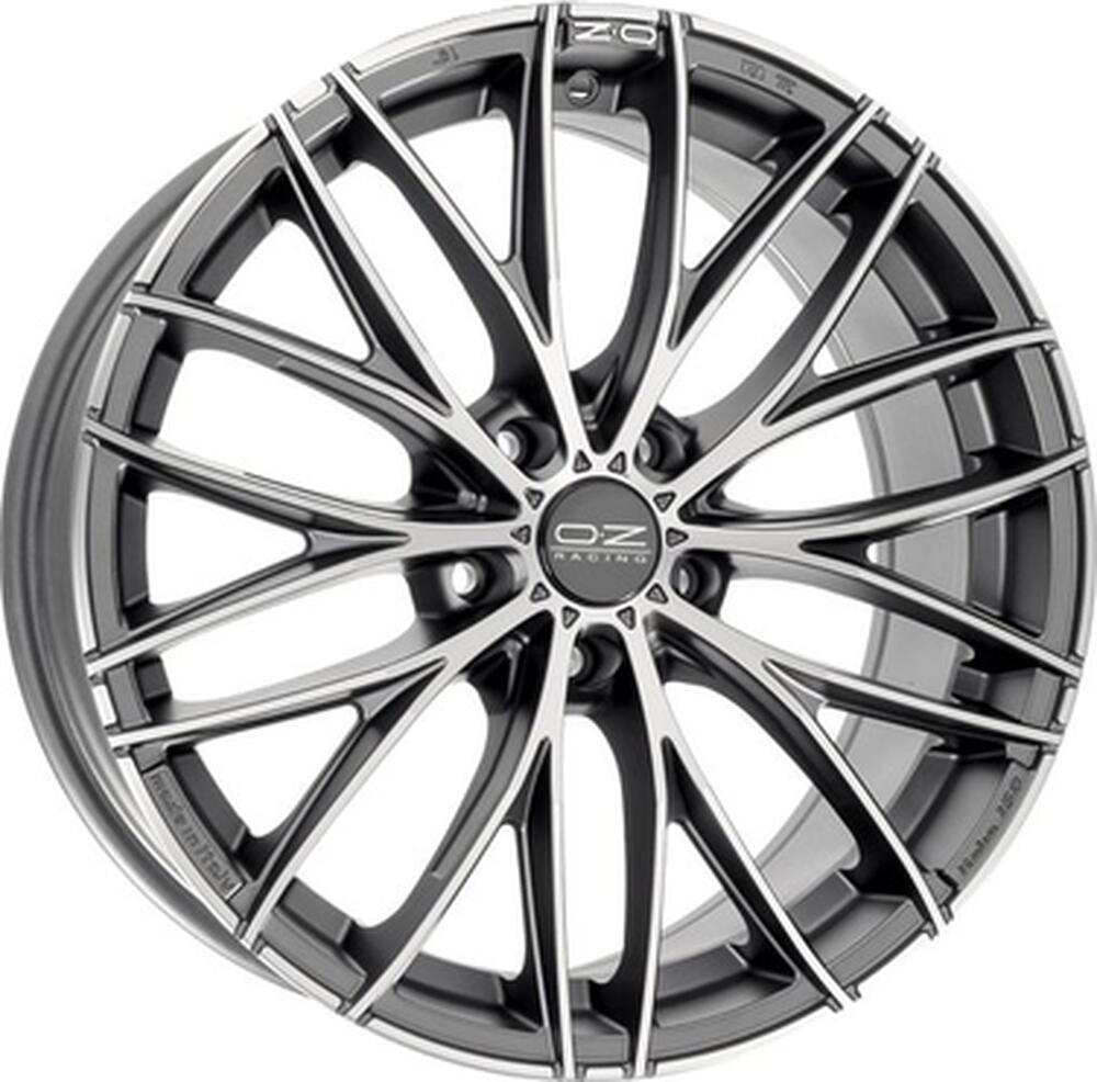 OZ Racing Italia 150 8x19 5x108 ET 45 Dia 75 Matt Dark Graphite D.C.