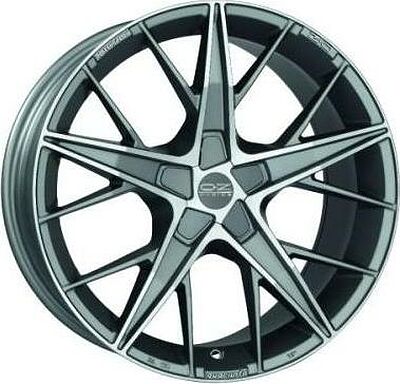 OZ Racing Quaranta 9.5x19 5x112 ET 30 Dia 75 grigio corsa diamond cut
