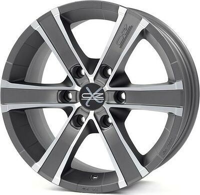 OZ Racing Sahara 6 8x17 6x139.7 ET 35 Dia 67. Matt Graphite D.C.