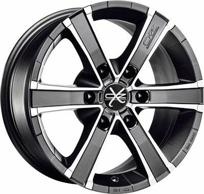 OZ Racing Sahara 6 8x17 6x139 ET 45 Dia 92 Matt Graphite Diamond Cut