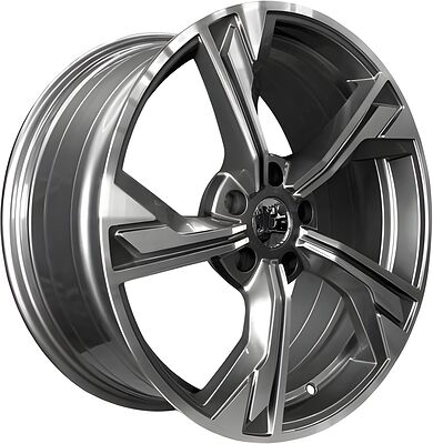 PDW 3045 9x20 5x113 ET 30 Dia 67 Gun Metal Machined Face