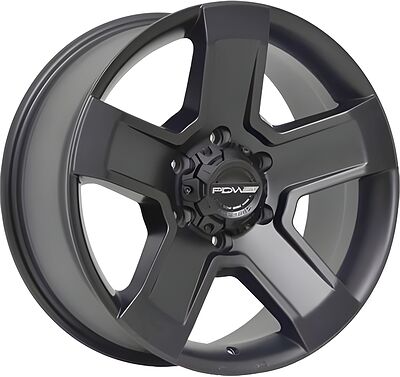 PDW 5221 8x17 6x114 ET 38 Dia 66 Flat Black