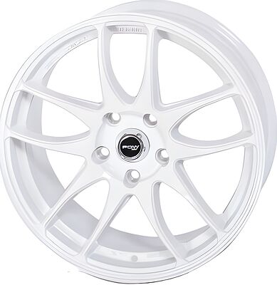 PDW DIBITE EMOTION 5096 7.5x17 5x114.3 ET 40 Dia 67.1 White