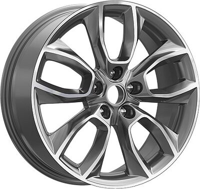Premium Series KP001 7x18 5x114.3 ET 45 Dia 66.1 Diamond Gloss Graphite
