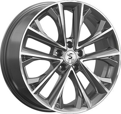 Premium Series KP012 7x18 5x108 ET 36 Dia 65.1 Diamond Gloss Graphite