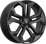 Premium Series KP015 7.5x19 5x108 ET 46 Dia 63.35 Fury Black
