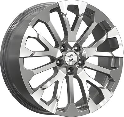 Premium Series КР003-01 7.5x19 5x114.3 ET 40 Dia 64.1 Diamond Gloss Graphite