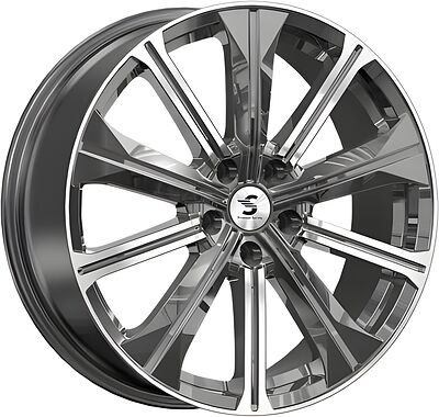 Premium Series КР013 (Haval Dargo) 7x19 5x114.3 ET 40 Dia 66.6 Diamond Gloss Graphite