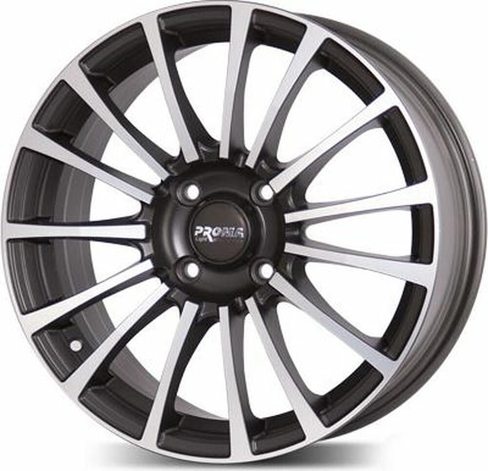 Прома Цунами 7x17 5x100 ET 48 Dia 56.1 Алмаз матовый