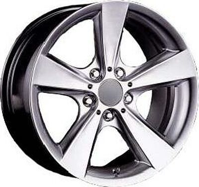 Racing Wheels BM-31 8x17 5x120 ET 15 Dia 74.1 silver