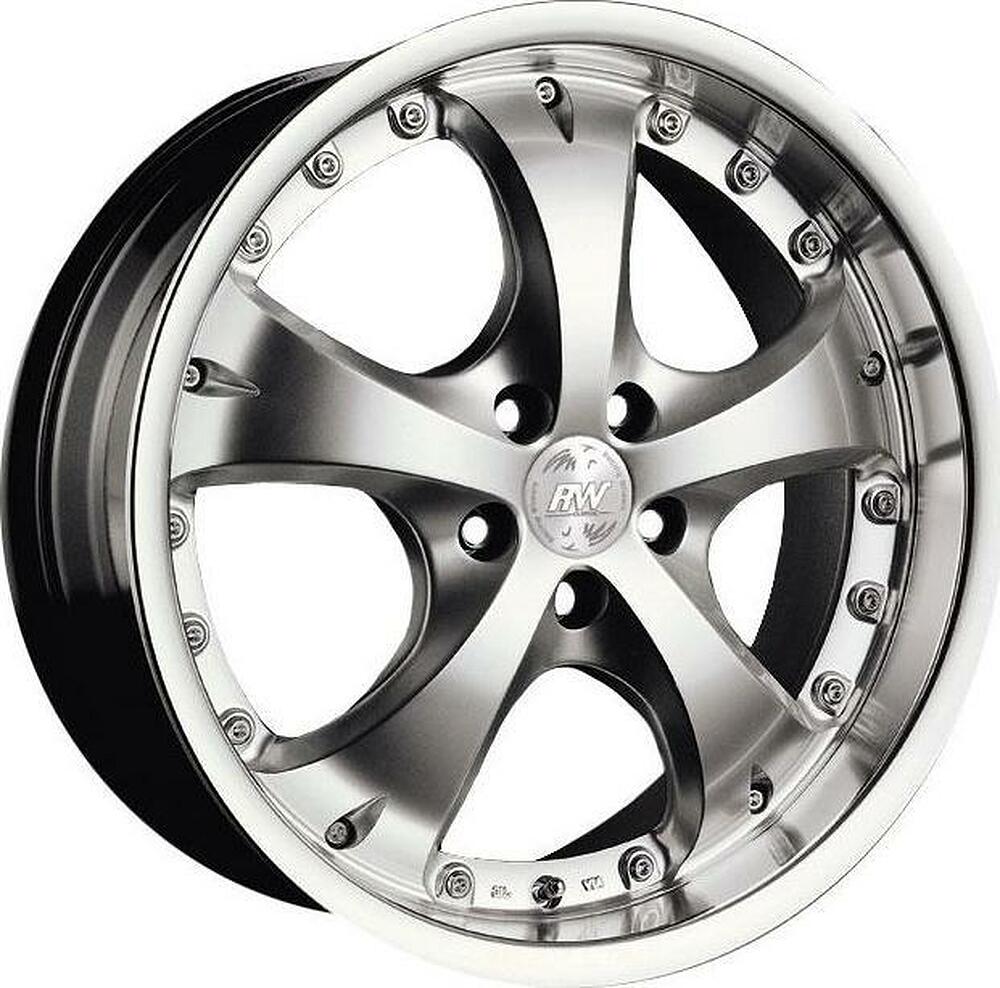 Racing Wheels H-177 7.5x17 5x112 ET 38 Dia 73.1 Chrome