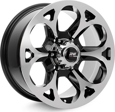 Racing Wheels H-276 8x16 5x139.7 Dia 108.2 BK F/P