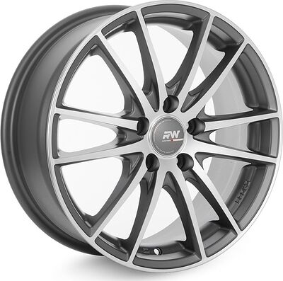 Racing Wheels H-498 7x17 5x100 ET 40 Dia 67.1 DDN F/P
