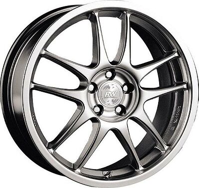 Racing Wheels H-190 7.5x18 5x114.3 ET 35 Dia 73.1 TI/HP