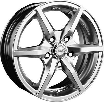 Racing Wheels H-373 6x14 4x100 ET 38 Dia 67.1 Chrome