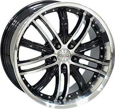 Racing Wheels H-397 8x19 5x114.3 ET 35 Dia 67.1 BK F/P