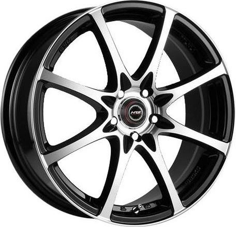 Racing Wheels H-480 7x16 5x100 ET 40 Dia 67.1 BK F/P