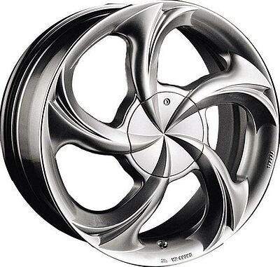 Racing Wheels H-140 7x17 10x100 ET 48 Dia 73.1 Chrome