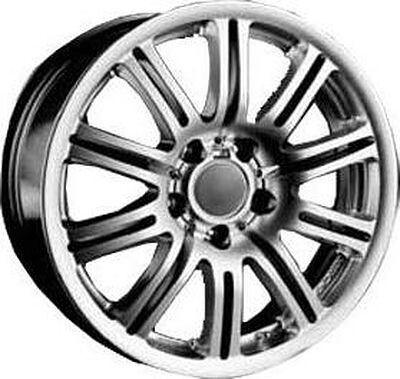 Racing Wheels H-167R 8x17 5x120 ET 40 Dia 72.6 HP/HS