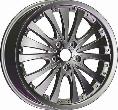 Racing Wheels H-386 7x17 5x108 ET 50 Dia 73.1 BK F/P