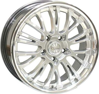 Racing Wheels H-392 7.5x17 5x114.3 ET 35 Dia 73.1 TI D/P