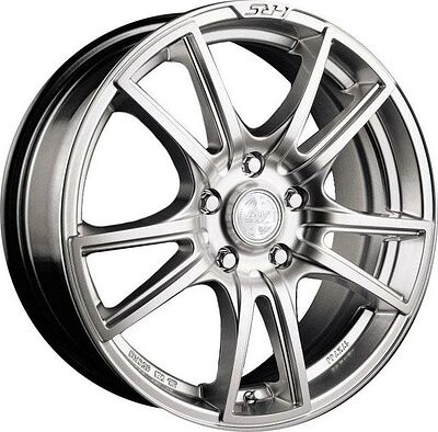 Racing Wheels H-411 7x16 5x105 ET 40 Dia 56.6 silver
