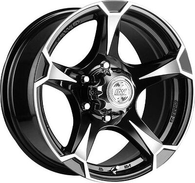 Racing Wheels H-547 8x16 5x139.7 Dia 108.2 BK F/P
