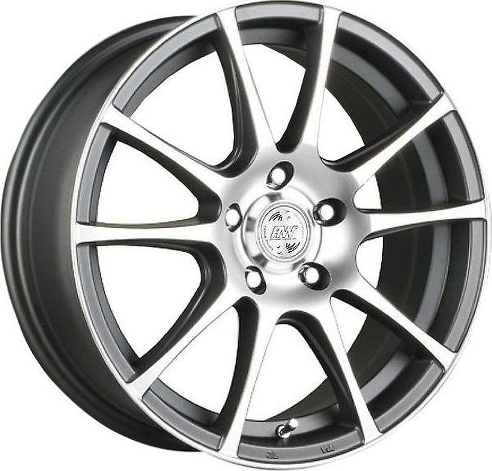 Racing Wheels H-596 7x16 5x112 ET 45 Dia 57.1 DDN F/P