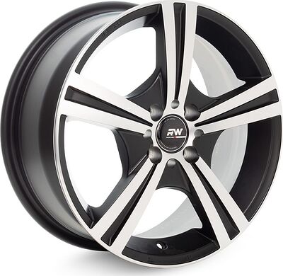 Racing Wheels H-787 7x17 5x112 ET 40 Dia 66.6 Super_Black gloss