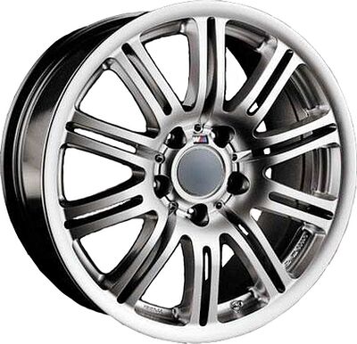 Racing Wheels H-167 8x17 5x120 ET 15 Dia 74.1 хром