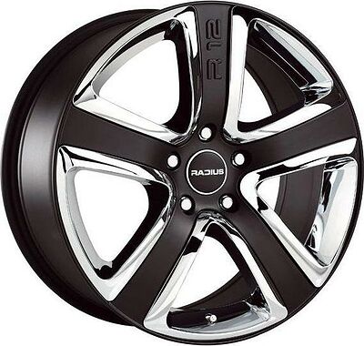 Radius R12 8x18 5x112 ET 50 Dia 75 White
