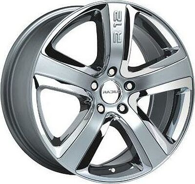 Radius R12 9x19 5x114.3 ET 30 Dia 75 Satin silver