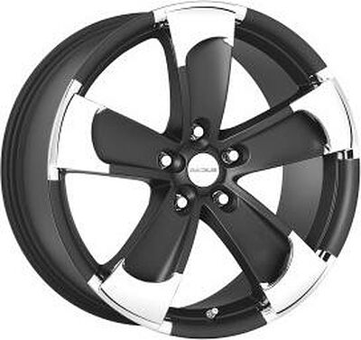 Radius R14 8x18 5x112 ET 35 Dia 75 Matt Black