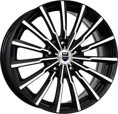 Rapid Акцент 5.5x14 4x100 ET 39 Dia 56.6 черный алмаз