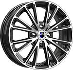 Rapid Меандр 6x16 4x100 ET 41 Dia 60.1 черный алмаз