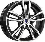 Rapid Samara-КС866 6x16 4x100 ET 41 Dia 60.1 черный алмаз