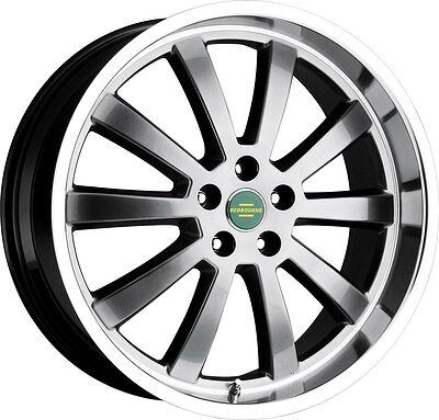 Redbourne Duke 9.5x20 5x120 ET 32 Dia 72 Hyper Black Mirror Cut Lip