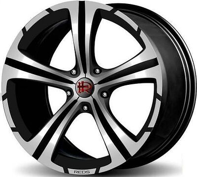 Reds Black Knight 6.5x15 4x108 ET 25 Dia 65.1 silver