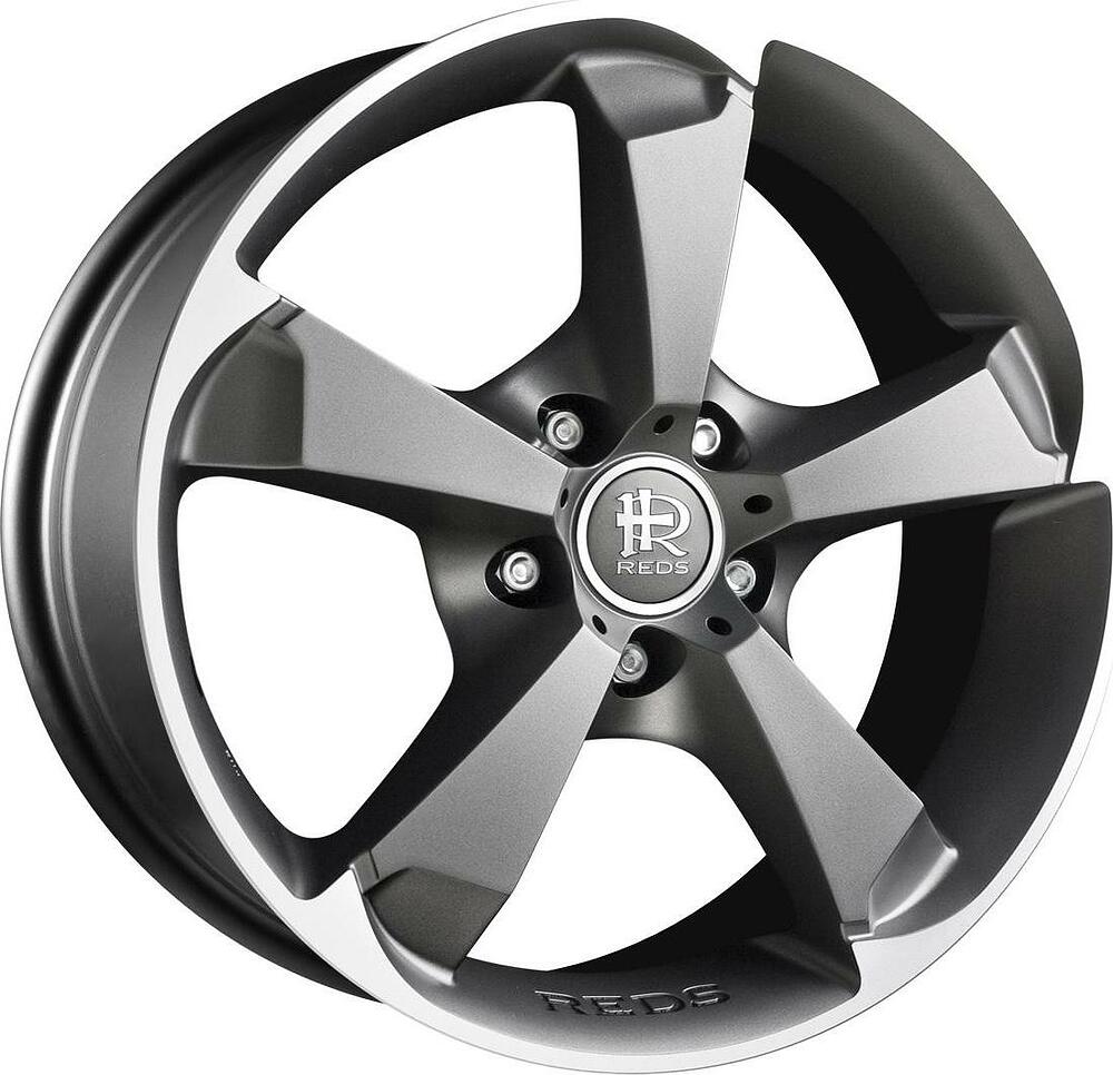 Reds Drone 7x16 5x100 ET 35 Dia 67.1 Matt Black-Polished