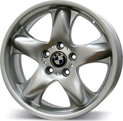 Replica H-BM5 8x17 5x120 ET 47 Dia 74.1 silver